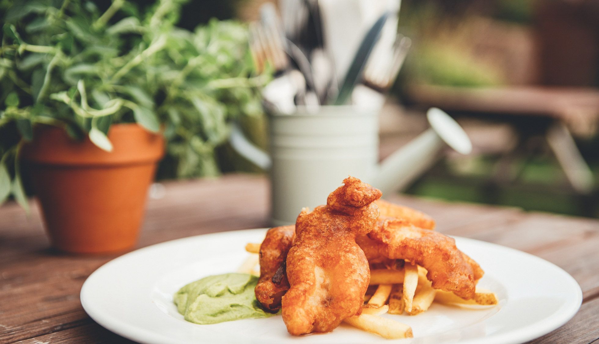 Fish and Chips at The George Inn