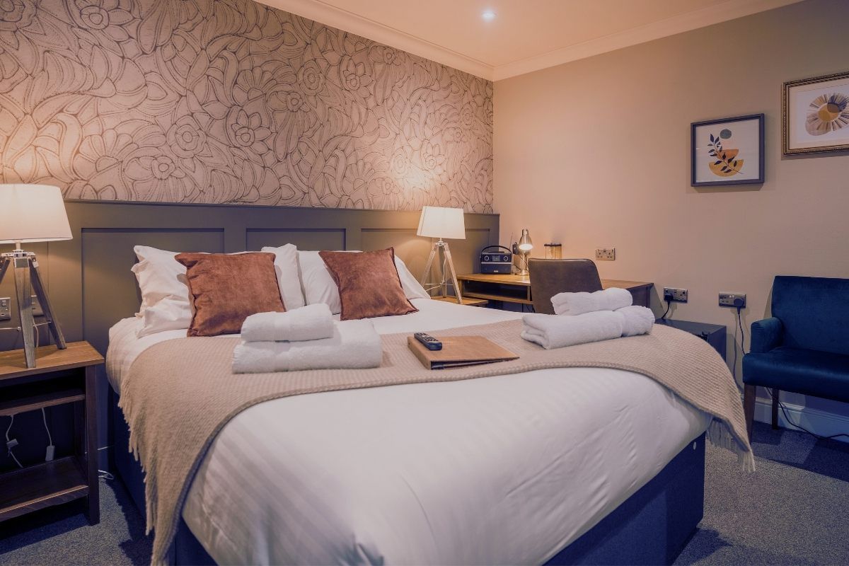 Festive Bedrooms at The George Inn