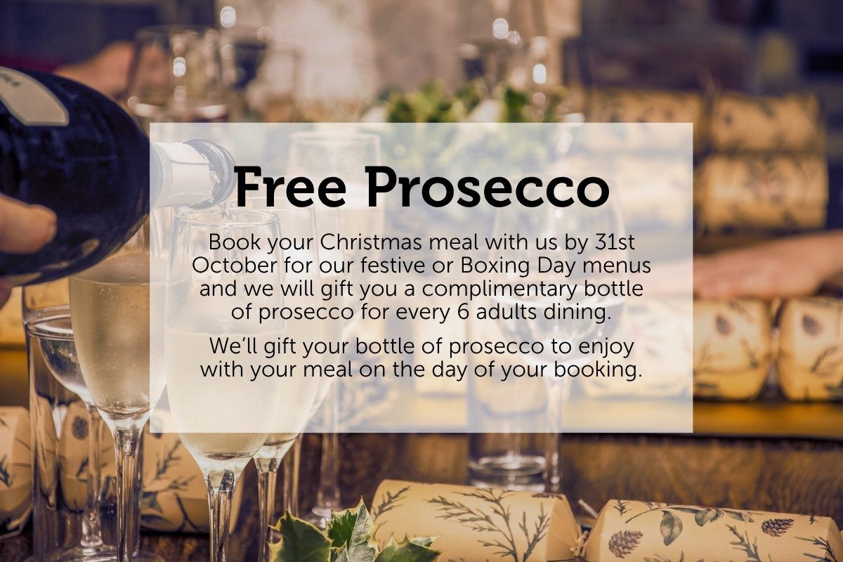 Free prosecco when toy book before 31 October