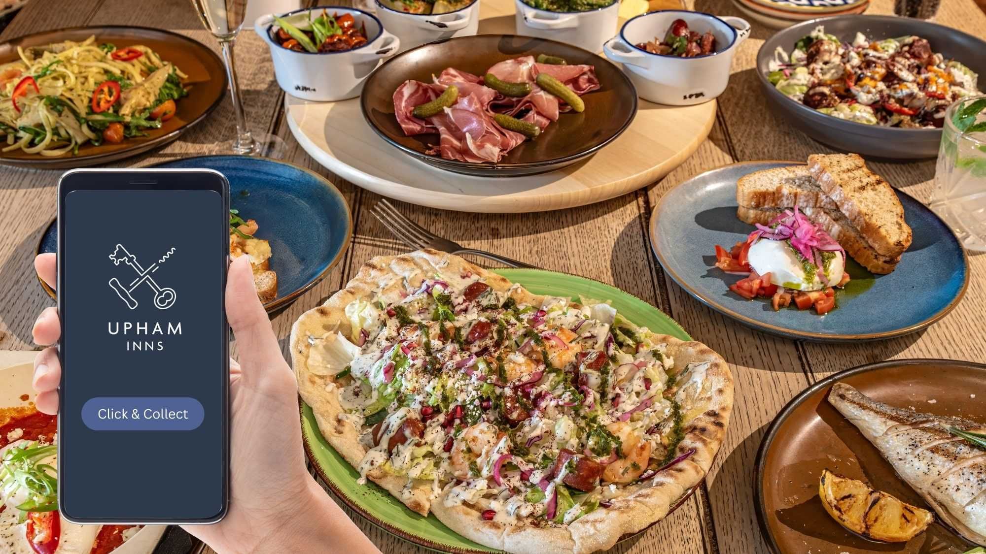 Click & Collect to pick up our food for takeaway anywhere in Longbridge Deverill, near Warminster