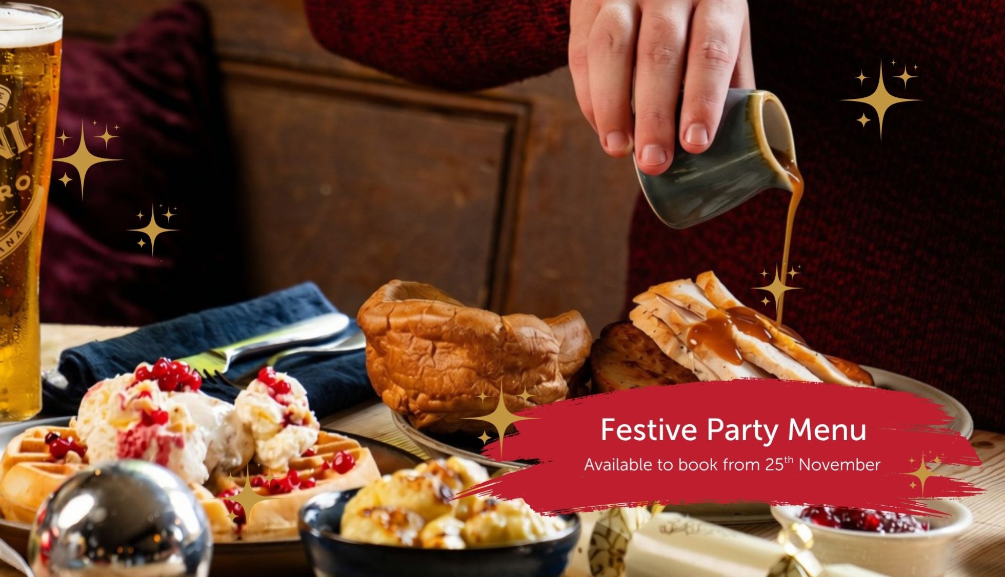 Festive parties at The George Inn